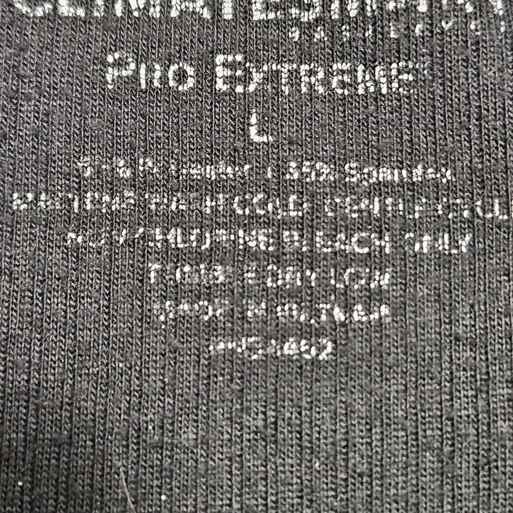Climatesmart‎ Pro Extreme Mens Large Black Long Sleeve Ribbed Base Layer Top